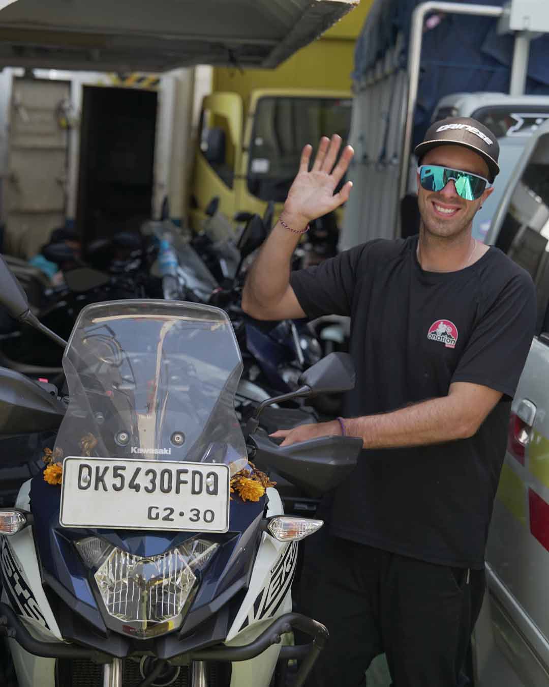 viaje en moto Indonesia