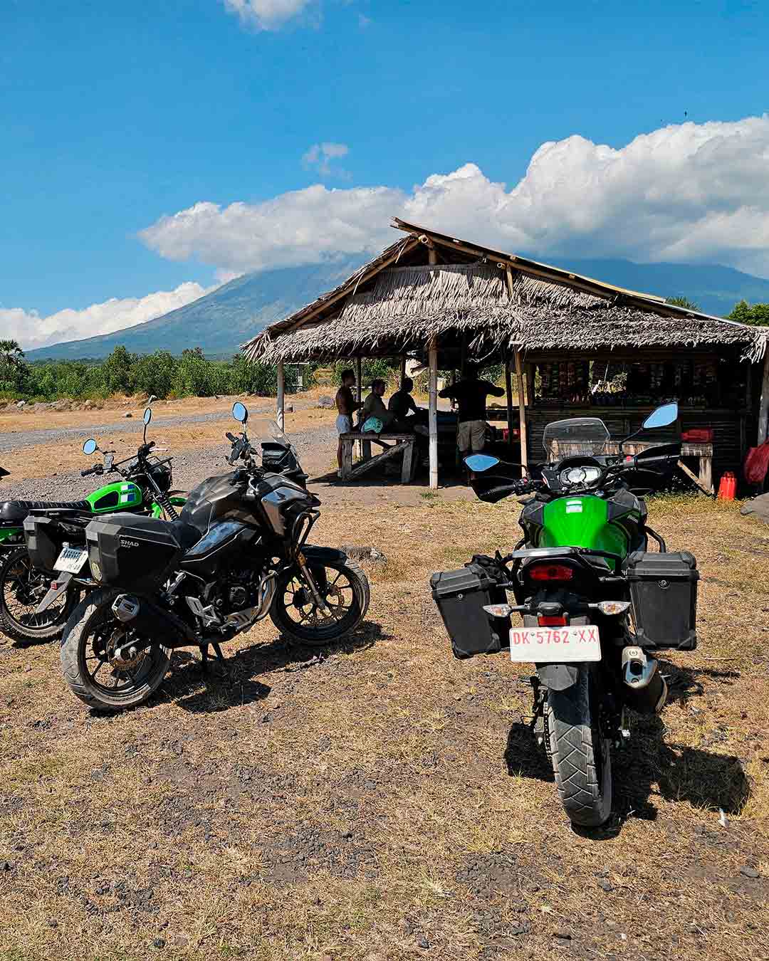 viaje en moto Bali