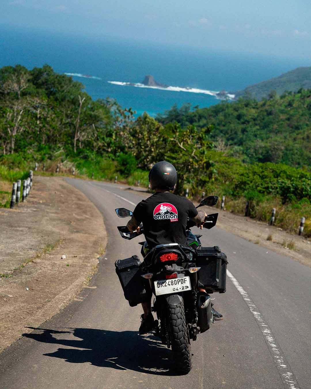 viaje en moto Bali